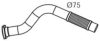 IVECO 99480892 Exhaust Pipe